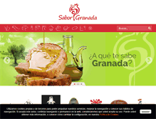 Tablet Screenshot of granadasabores.com